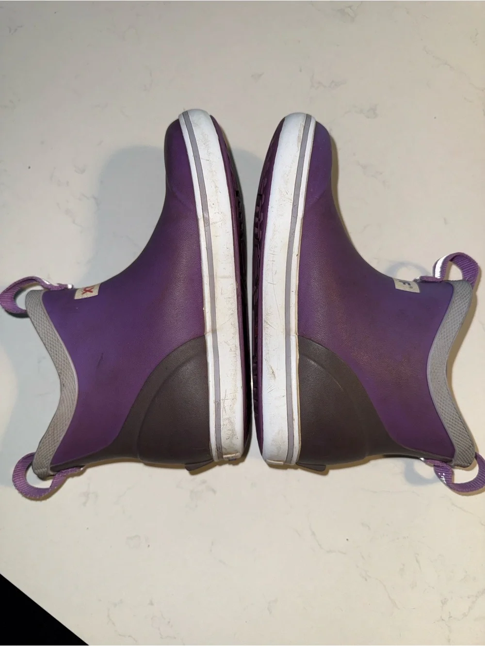 Xtratuf Kids Purple Slip-On Rain Boots size 13